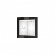 Vitrine d'affichage d'extérieur murale