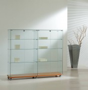 Vitrine d'exposition