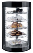 Vitrine d'exposition chauffante pour pâtisseries