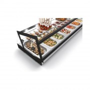 Vitrine d'exposition design cube