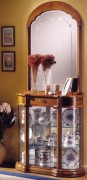 Vitrine d'exposition en bois hauteur 208 cm