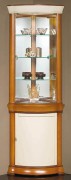 Vitrine d'exposition en bois largeur 70 cm