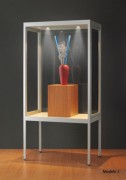 Vitrine d’exposition étanche