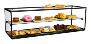 Vitrine neutre avec étagère 