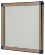 Vitrine extérieure porte battante