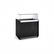Vitrine  froide avec fond réglable 