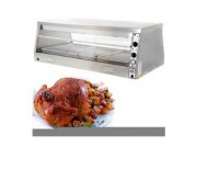 Vitrine maintien au chaud poulet à 3 plateaux