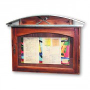Vitrine menu lumineuse