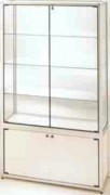 Vitrine pour commerce verre