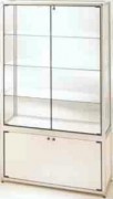 Vitrine pour commerce verre 