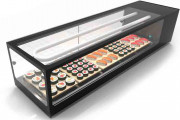 Vitrine professionnelle sushi