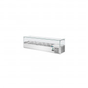 Vitrine réfrigérée sandwich et ingrédient