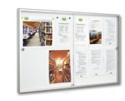 Vitrine simple face coulissante