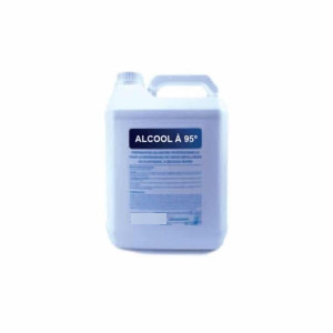 4 bidons d'alcool 95 degrés de 5 litres - Devis sur Techni-Contact.com - 1