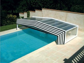 Abri bas piscine - Devis sur Techni-Contact.com - 1