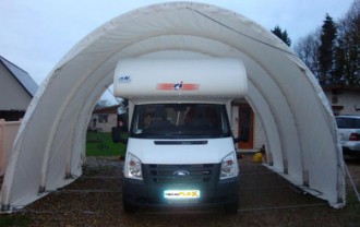 Abri camping car souple - Devis sur Techni-Contact.com - 1