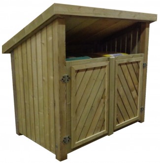 Abri conteneur en bois - Devis sur Techni-Contact.com - 1