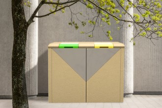Abri conteneur poubelle beton - Devis sur Techni-Contact.com - 2