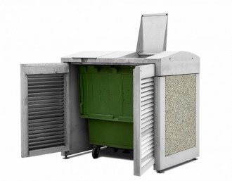 Conteneurs poubelles en béton anti-vandalisme - Devis sur Techni-Contact.com - 3