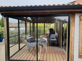 Abri de terrasse de chalet/cottage - Devis sur Techni-Contact.com - 4