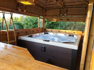 Abri jacuzzi en bambou - Devis sur Techni-Contact.com - 9