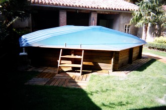 Abri piscine bas - Devis sur Techni-Contact.com - 2