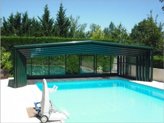 Abri piscine mi-haut - Devis sur Techni-Contact.com - 2