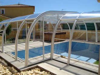 Abri pour piscine haut fixe - Devis sur Techni-Contact.com - 9