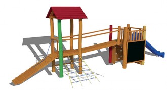 Aire de jeux en bois sur mesure - Devis sur Techni-Contact.com - 2