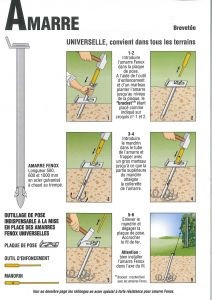 Amarre de 600 mm avec crochet - Devis sur Techni-Contact.com - 2