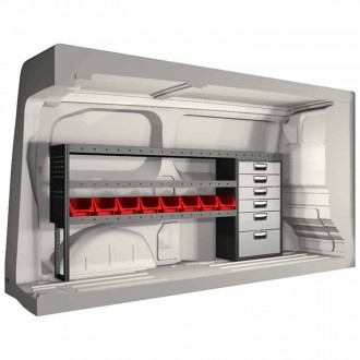 Aménagement et étagères pour fourgonnette Citroën Jumpy - Devis sur Techni-Contact.com - 24