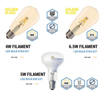 Ampoule LED filament - Devis sur Techni-Contact.com - 2