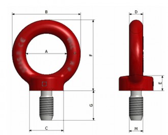 Anneau de levage mâle - Devis sur Techni-Contact.com - 2