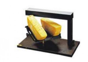 Appareil à raclette traditionnel 2 demi meules - Devis sur Techni-Contact.com - 1