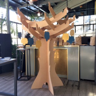 Arbre en carton recyclable - Devis sur Techni-Contact.com - 3