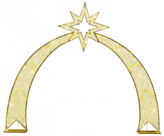 Arche dorée Noël - Devis sur Techni-Contact.com - 1