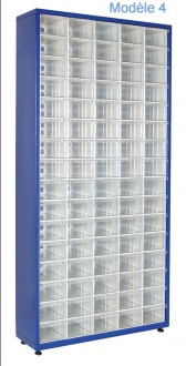 Armoire à tiroirs plastique de taille unique - Devis sur Techni-Contact.com - 4