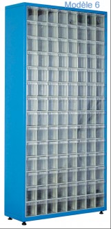 Armoire à tiroirs plastique de taille unique - Devis sur Techni-Contact.com - 6