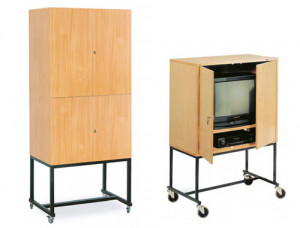 Armoire audiovisuelle double-corps - Devis sur Techni-Contact.com - 1