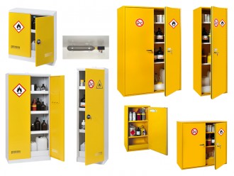 Armoire avec module coupe-feu 30 mn pour produits : corrosifs et inflammables - Devis sur Techni-Contact.com - 3