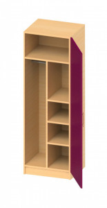 Armoire pour chambre en bois  - Devis sur Techni-Contact.com - 3