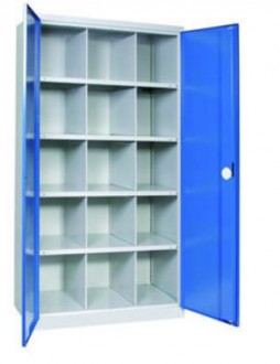 Armoire d'atelier haute 40 cases - Devis sur Techni-Contact.com - 1