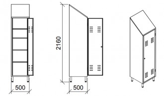 Armoire d'entretien en inox - Devis sur Techni-Contact.com - 2