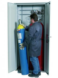 Armoire de sécurité pour bouteilles de gaz L 135 cm - Devis sur Techni-Contact.com - 3