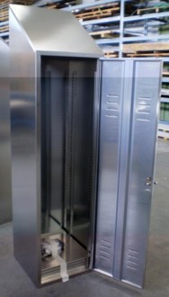 Armoire porte objets inox 1 porte - Devis sur Techni-Contact.com - 1