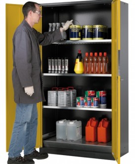 Armoire produits dangereux 2 portes - Devis sur Techni-Contact.com - 1