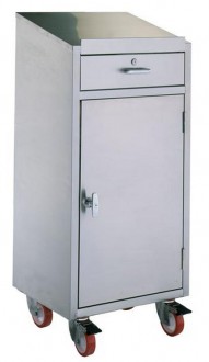 Armoire pupitre à roulettes inox - Devis sur Techni-Contact.com - 1