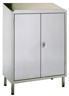 Armoire pupitre de rangement en inox - Devis sur Techni-Contact.com - 1