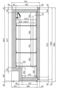 Armoire réfrigérée de stockage Gastronorme 1/2 - Devis sur Techni-Contact.com - 3