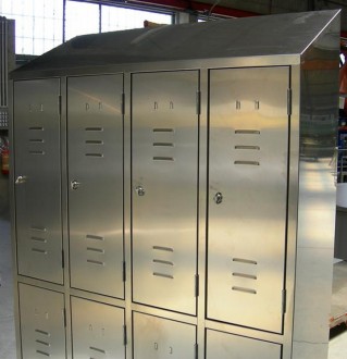 Armoire vestiaire en inox - Devis sur Techni-Contact.com - 2